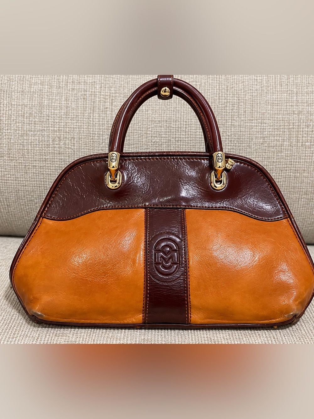 Marino Orlandi  Leather Handbag